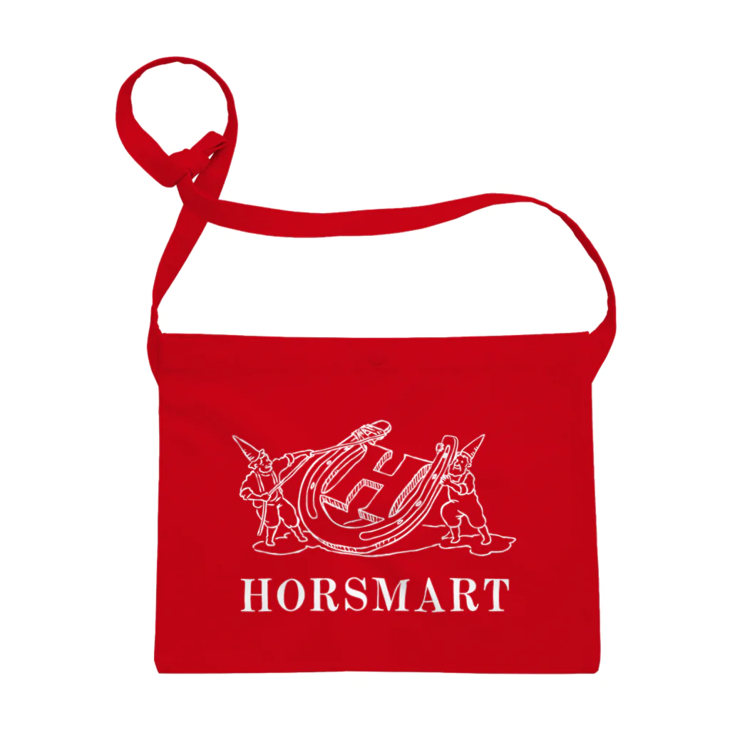 HORSMART公式ショップの色選べます『HORSMARTオリジナル商品（ホワイト）』 Sacoche