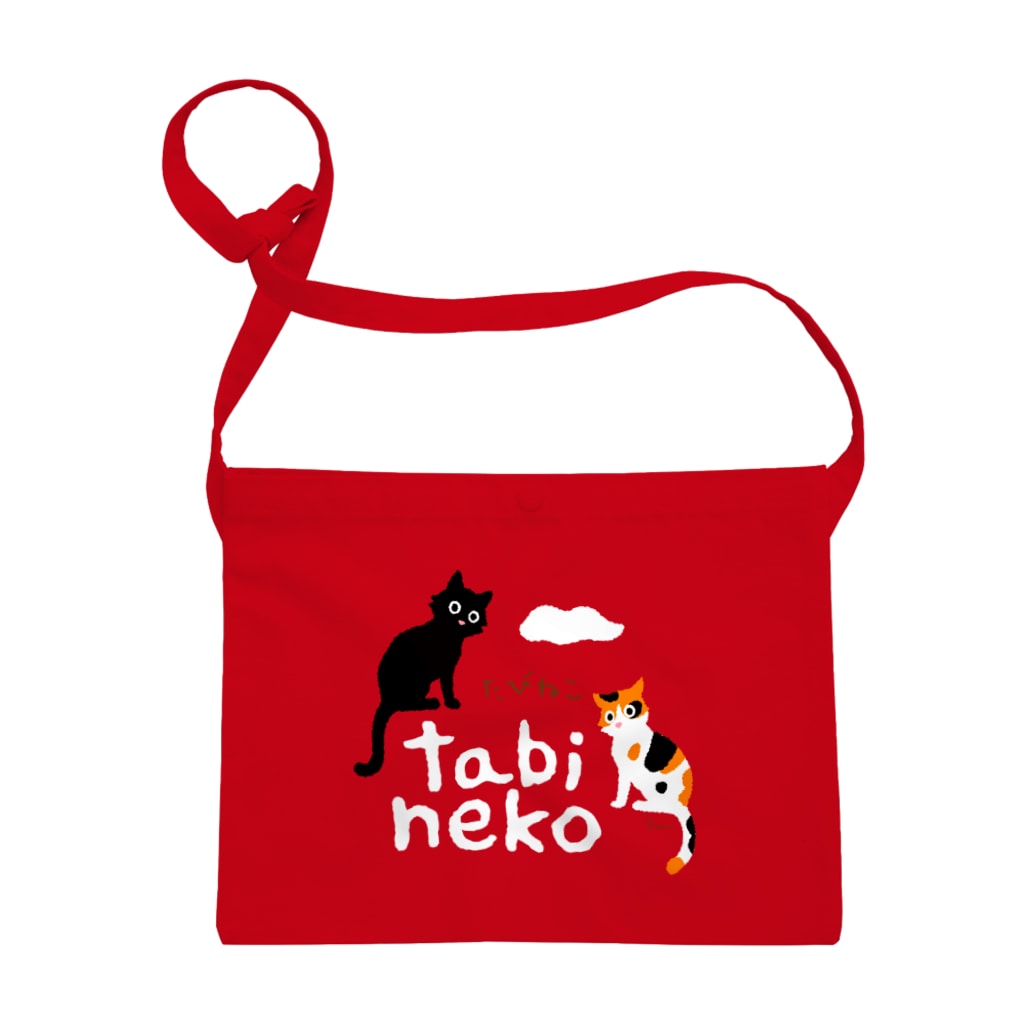 たびねこグッズSHOPのたびねこ- ロゴマーク Sacoche