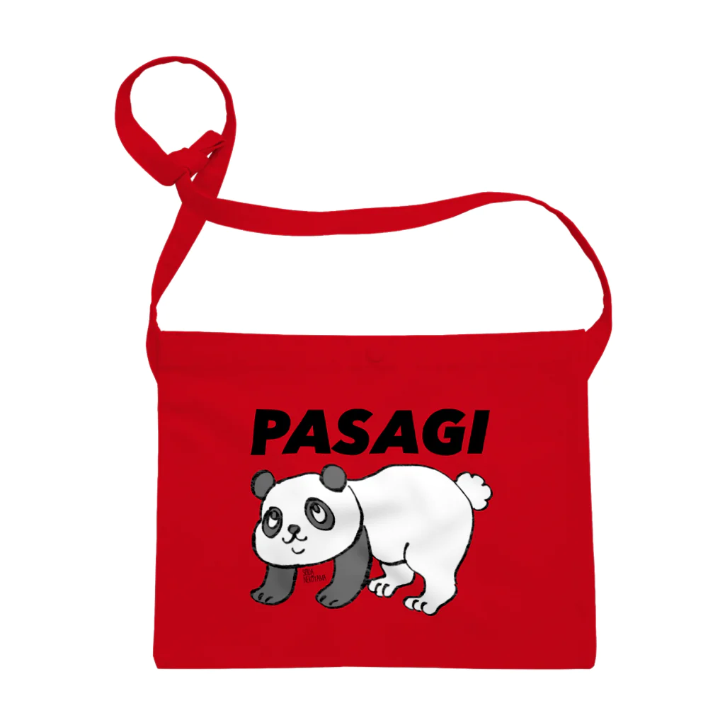 猫山ソーダのお店屋さんのあべこべアニマル【PASAGI（ぱさぎ）】 サコッシュ