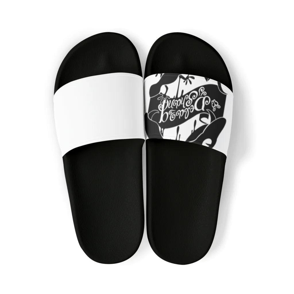 chandeluraのでらしゃん Sandals