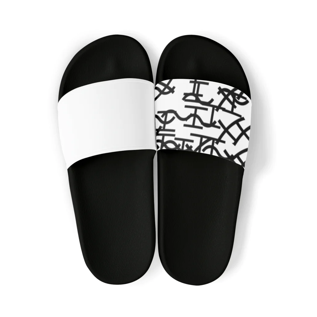 GOATのGOATスタンプ Sandals