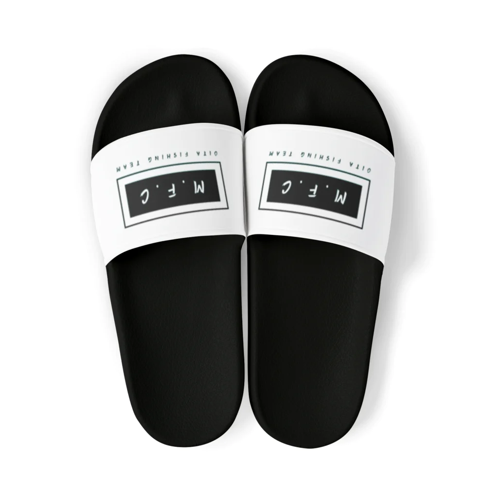 M.F.C OFFICIAL SHOPのMFCロゴ（ホワイト） Sandals