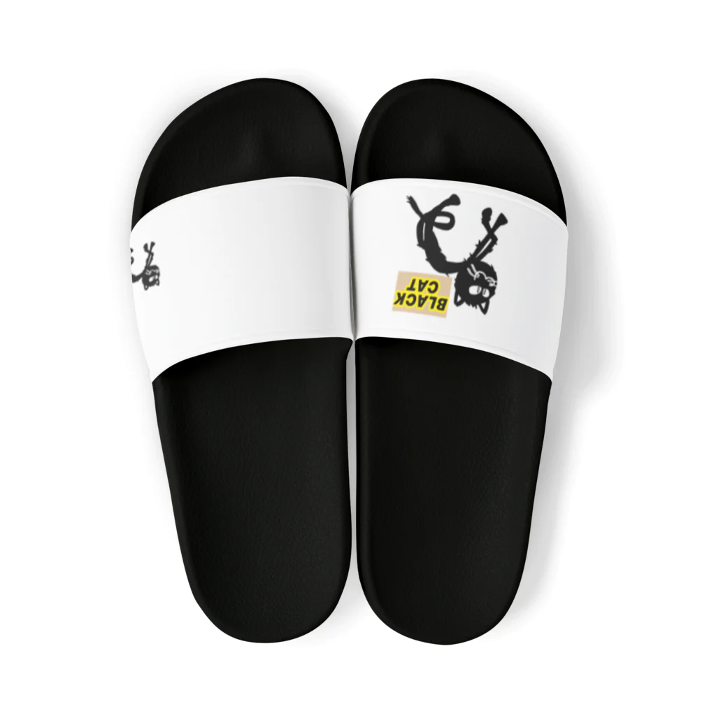 SEVEN-5-Ｇの BLACK  CAT Sandals