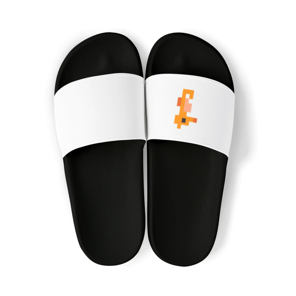 GRITの粗ドット絵・タツノオトシゴくん Sandals