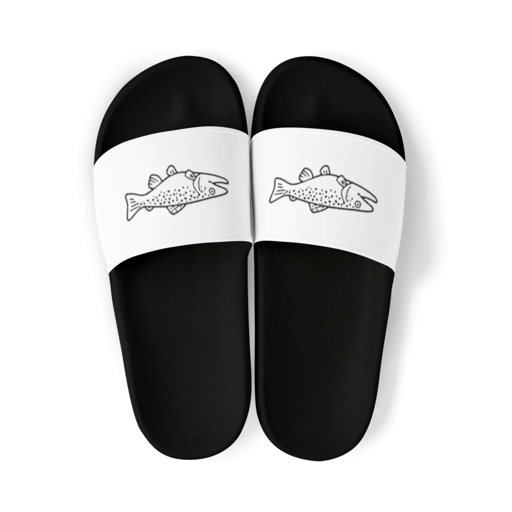 のぞみユニ🐟のブラウントラウト Sandals