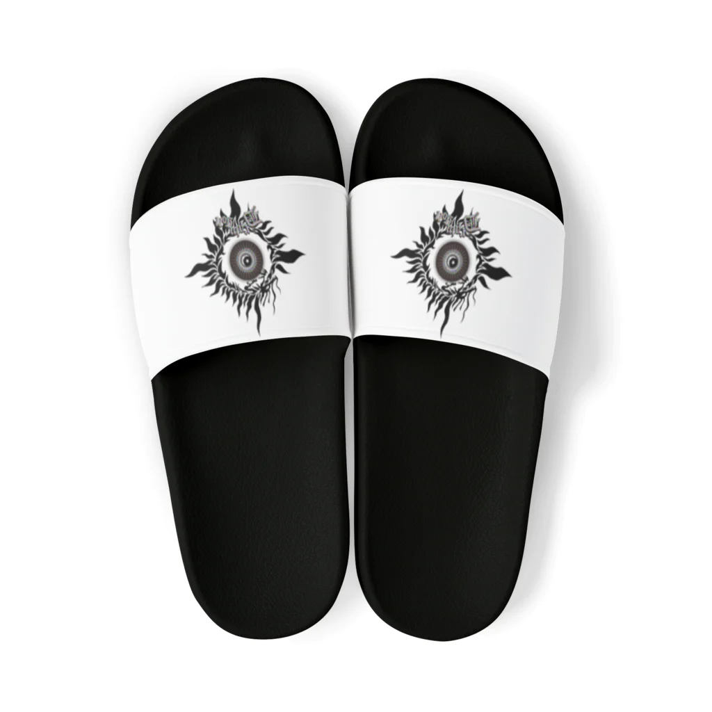 DrawgonのOuroboros Black Sandals