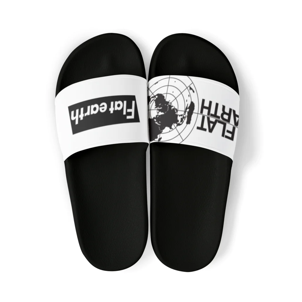 Mappila SHOPのフラットアースMAPグッズ01 Sandals