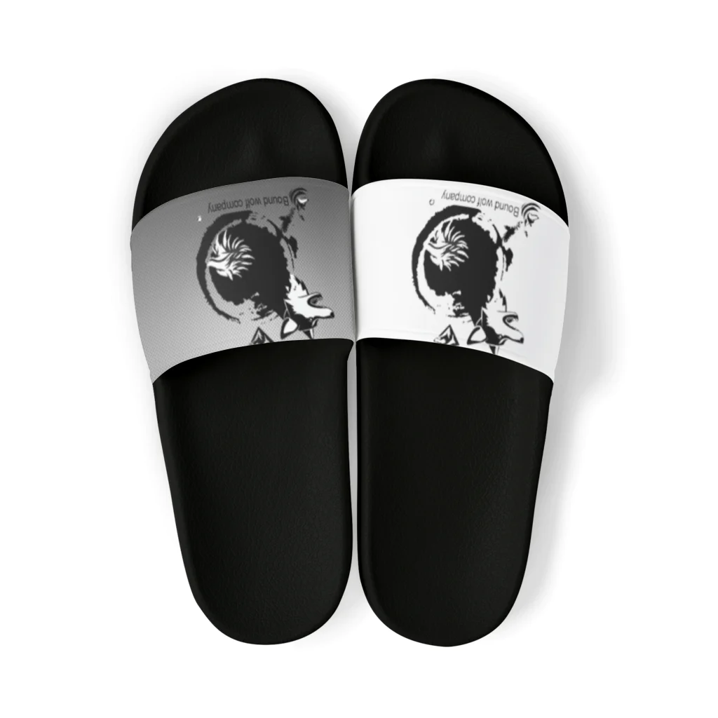 光学大佐　公式サイト【Bound  wolf company】の【公式】BOUND　WOLF　COMPANY　ロゴ入りグッズ Sandals