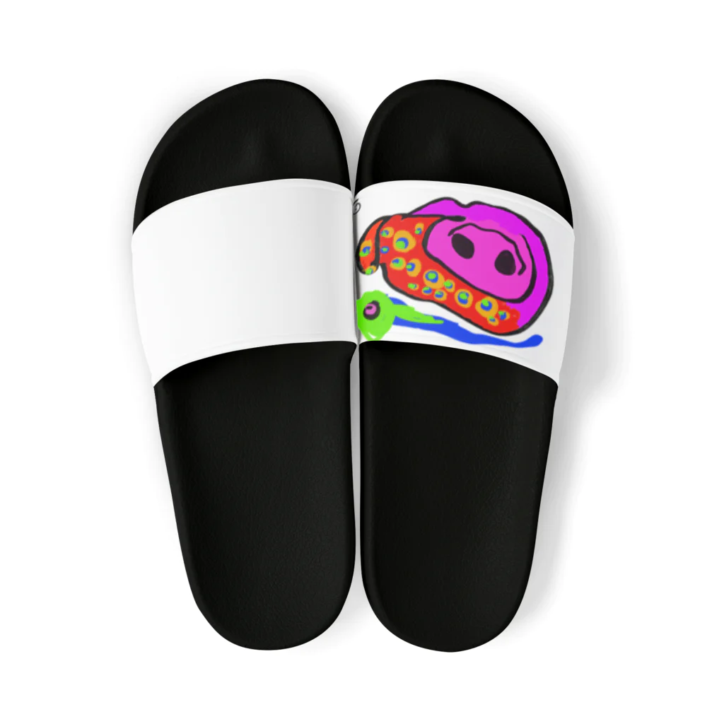 io shopのピンクマルくん Sandals