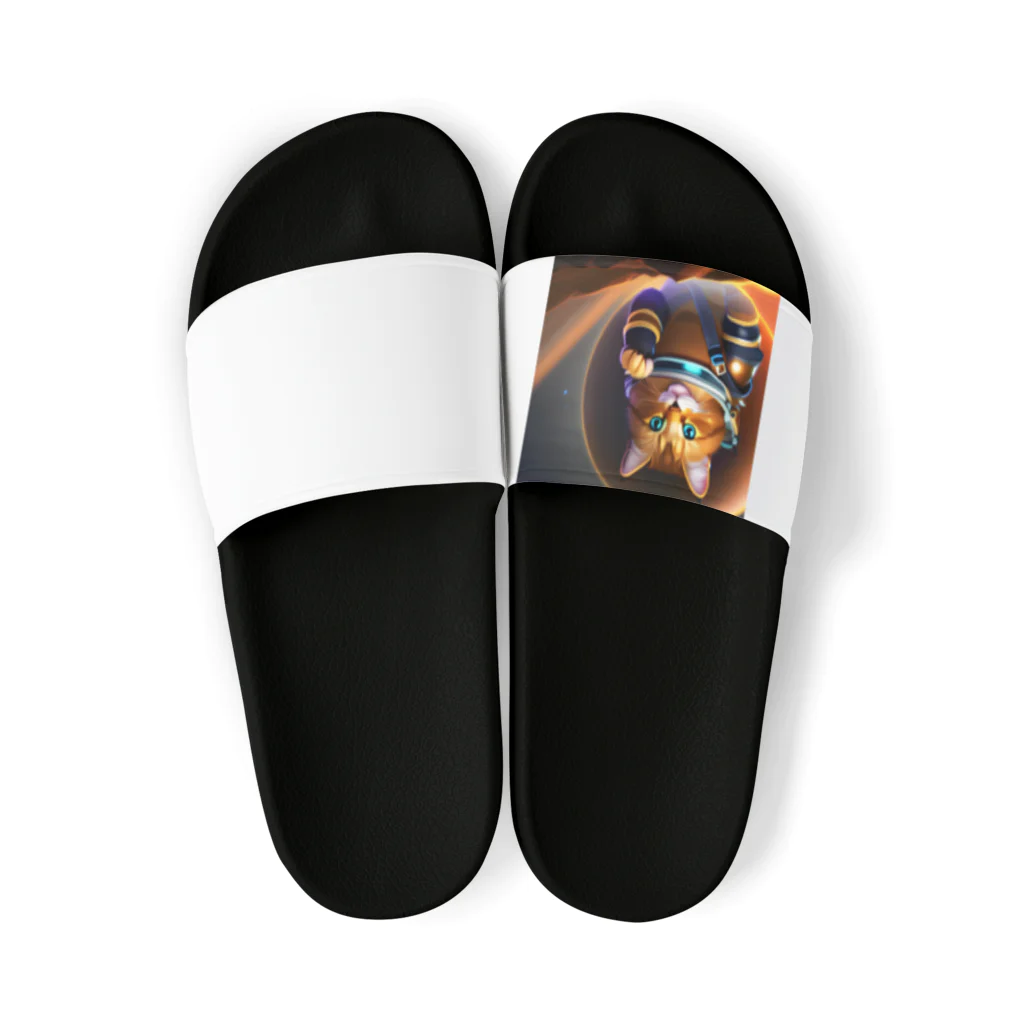 Mzaki_70のspace cat Sandals