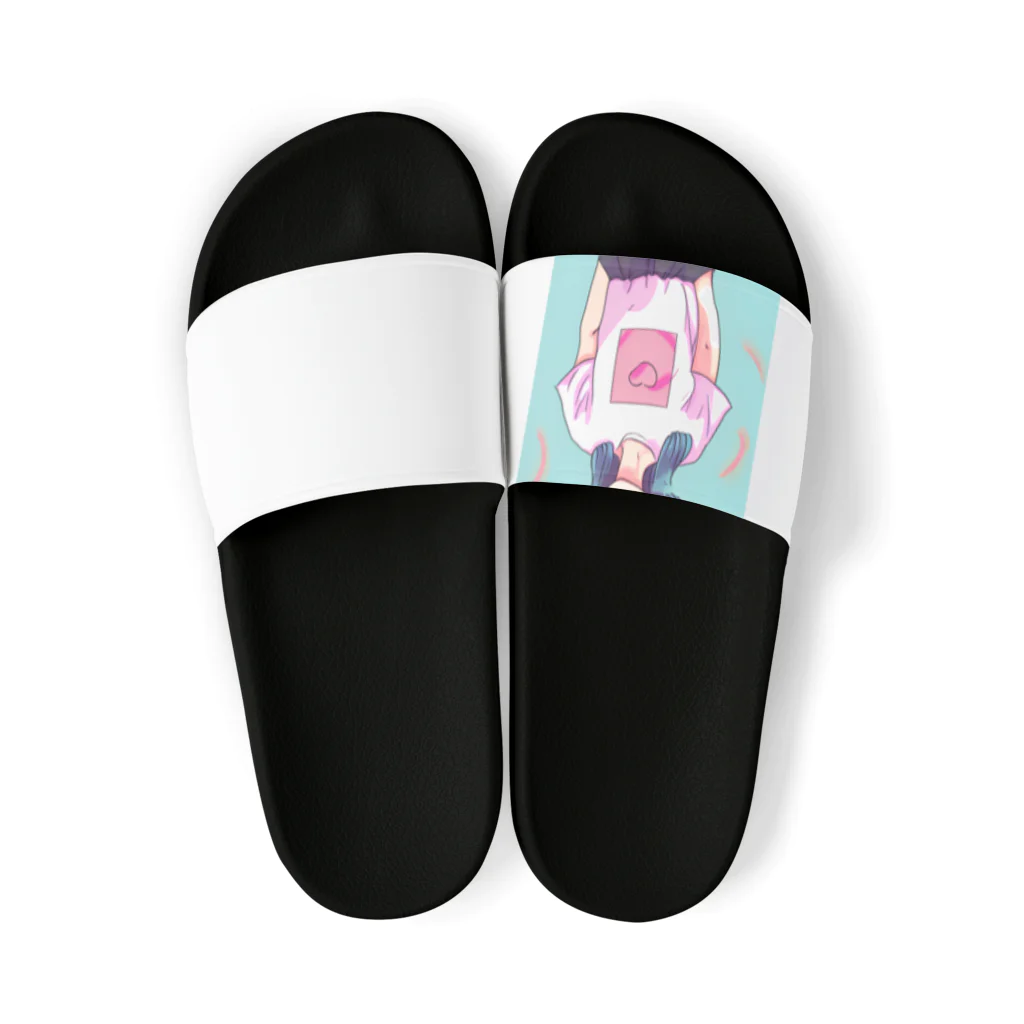 ニコニコマーケットの可愛いにこちゃん Sandals