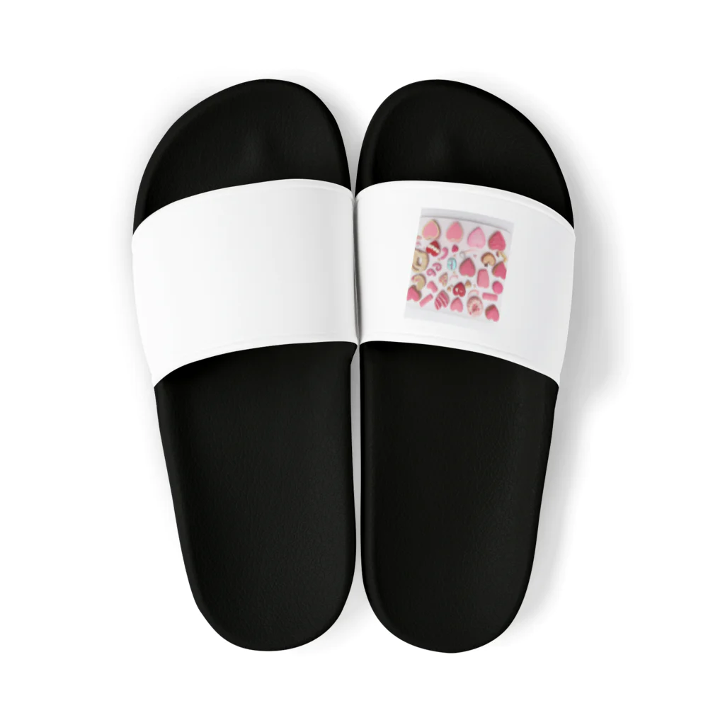 suuの「スイーツの楽園アート」 Sandals