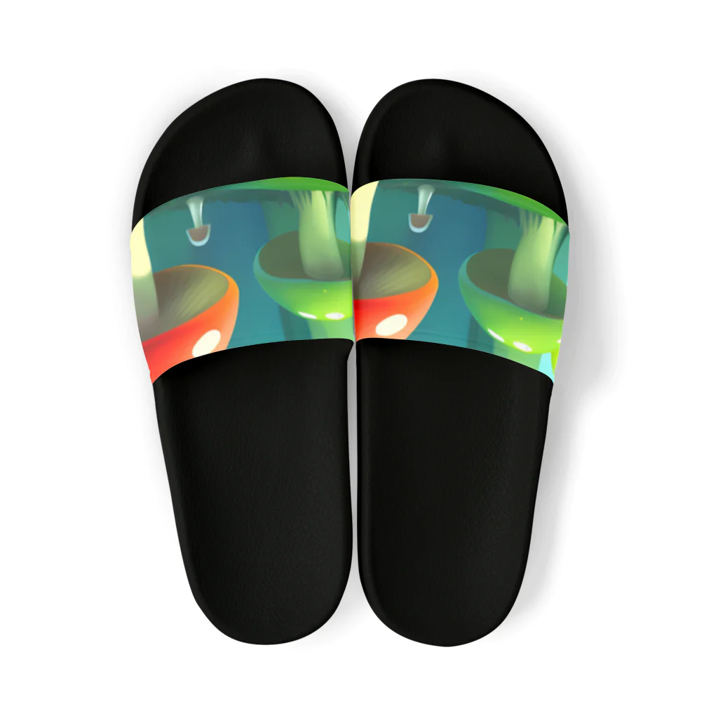 IOSUKEのキノコの世界 Sandals