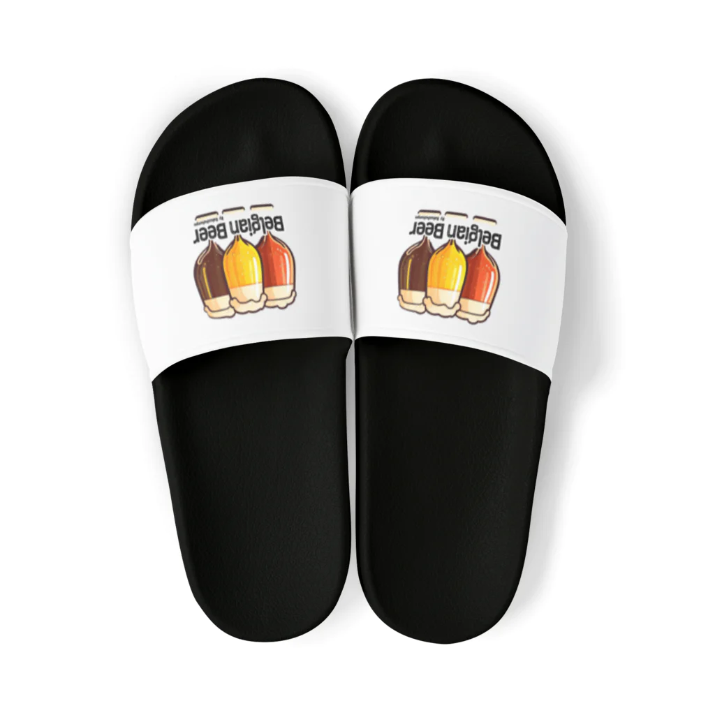 ベルギービールバー麦酒本舗公式グッズの3Belgian Beers Sandals