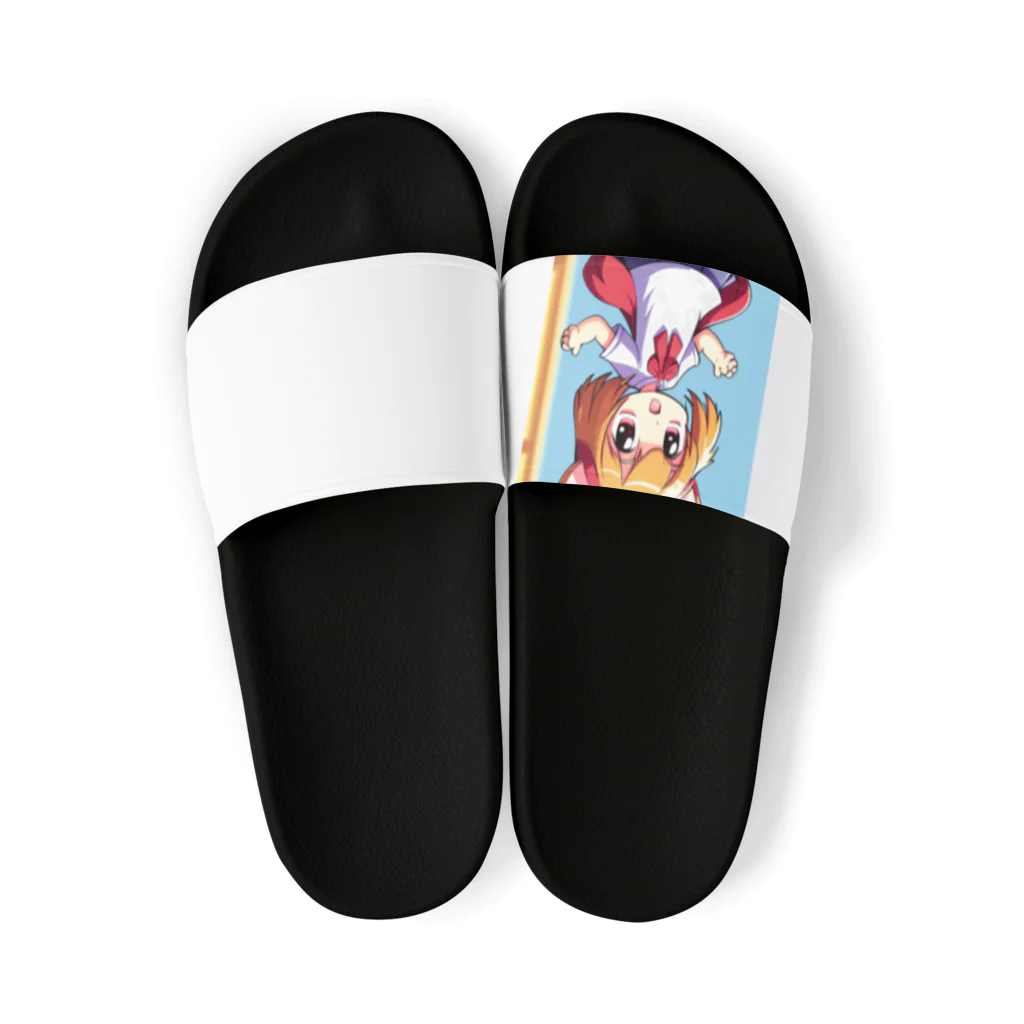 pixel-martのラビちゃん Sandals