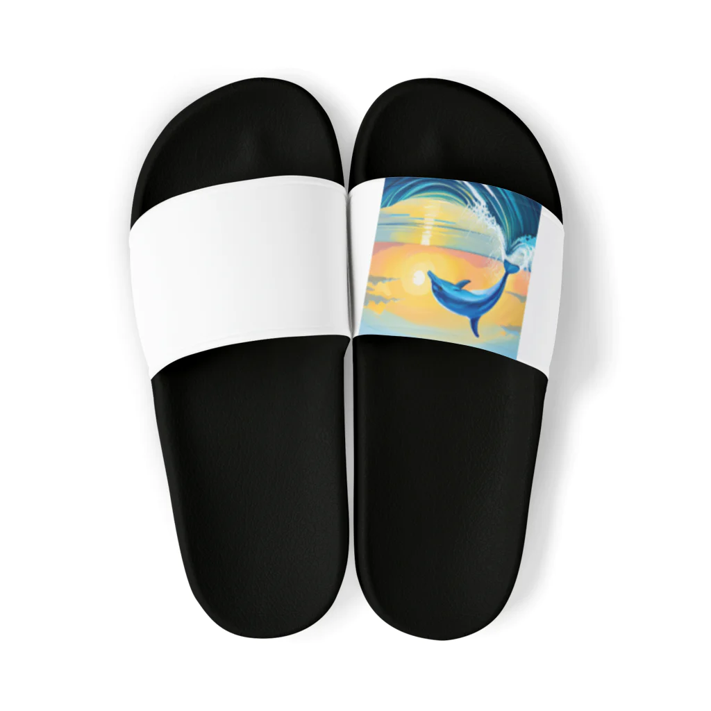 Taiwan_CreatorのJump Dolphin Sandals