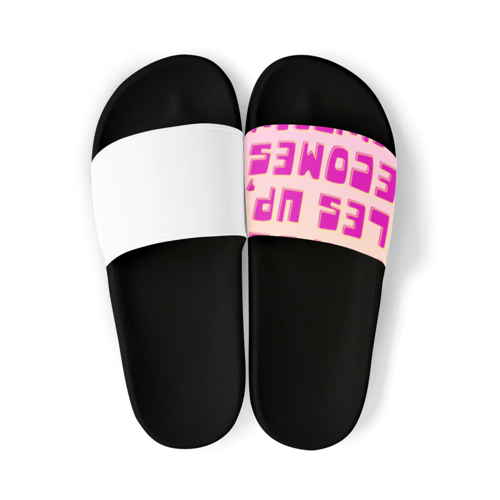 R計画の名言series Sandals