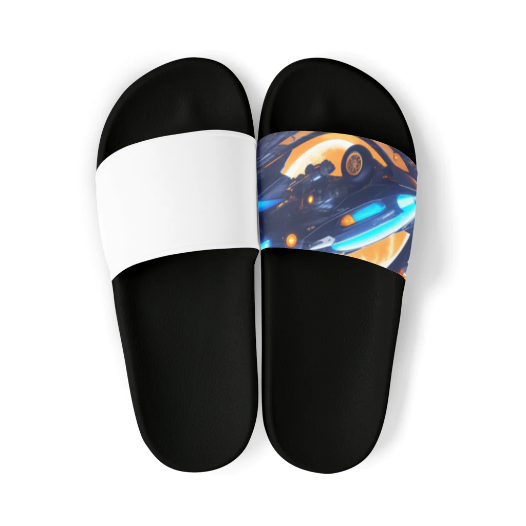 Lock-onの未来の乗り物　04 Sandals