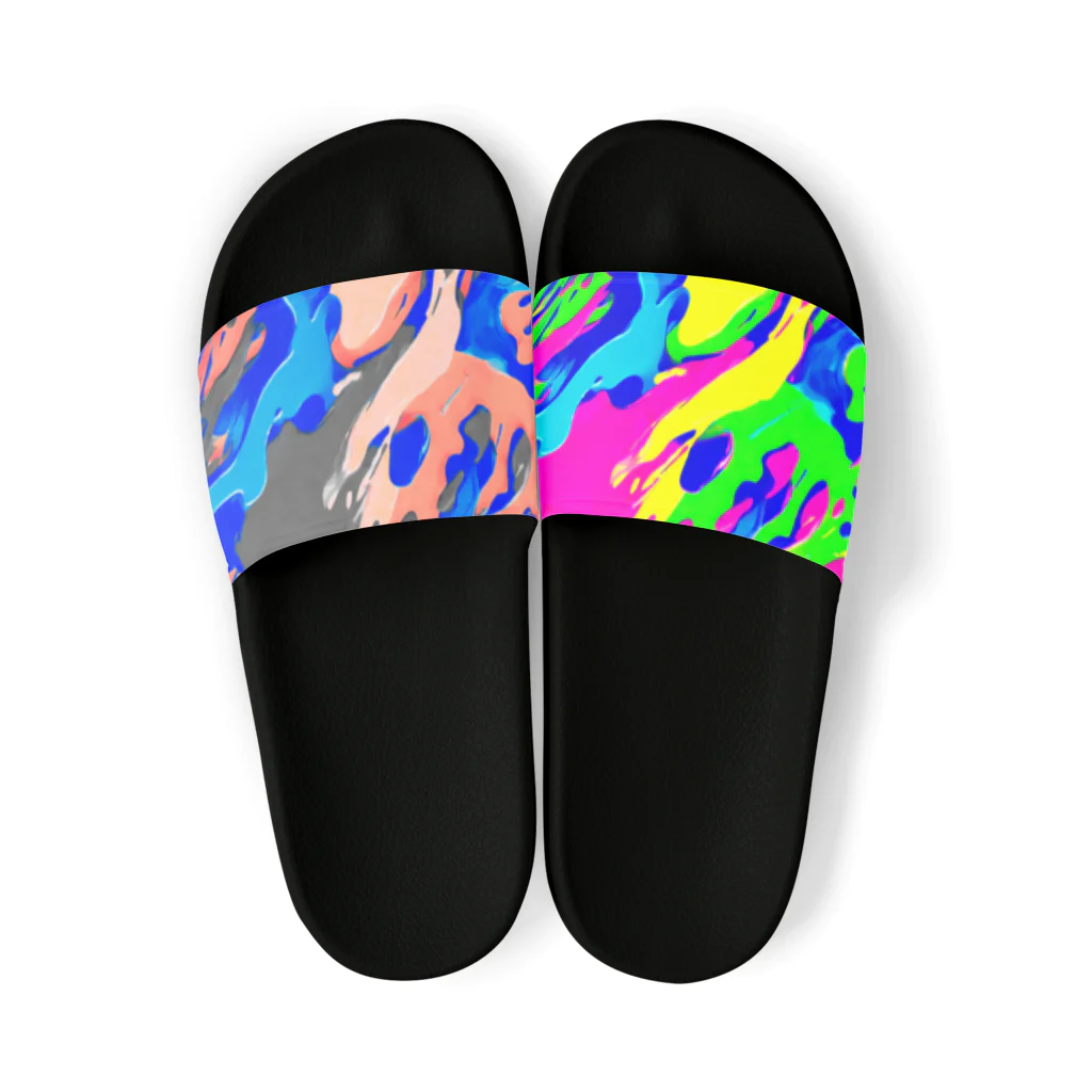 NeonLeakのペンキちゃん8 Sandals