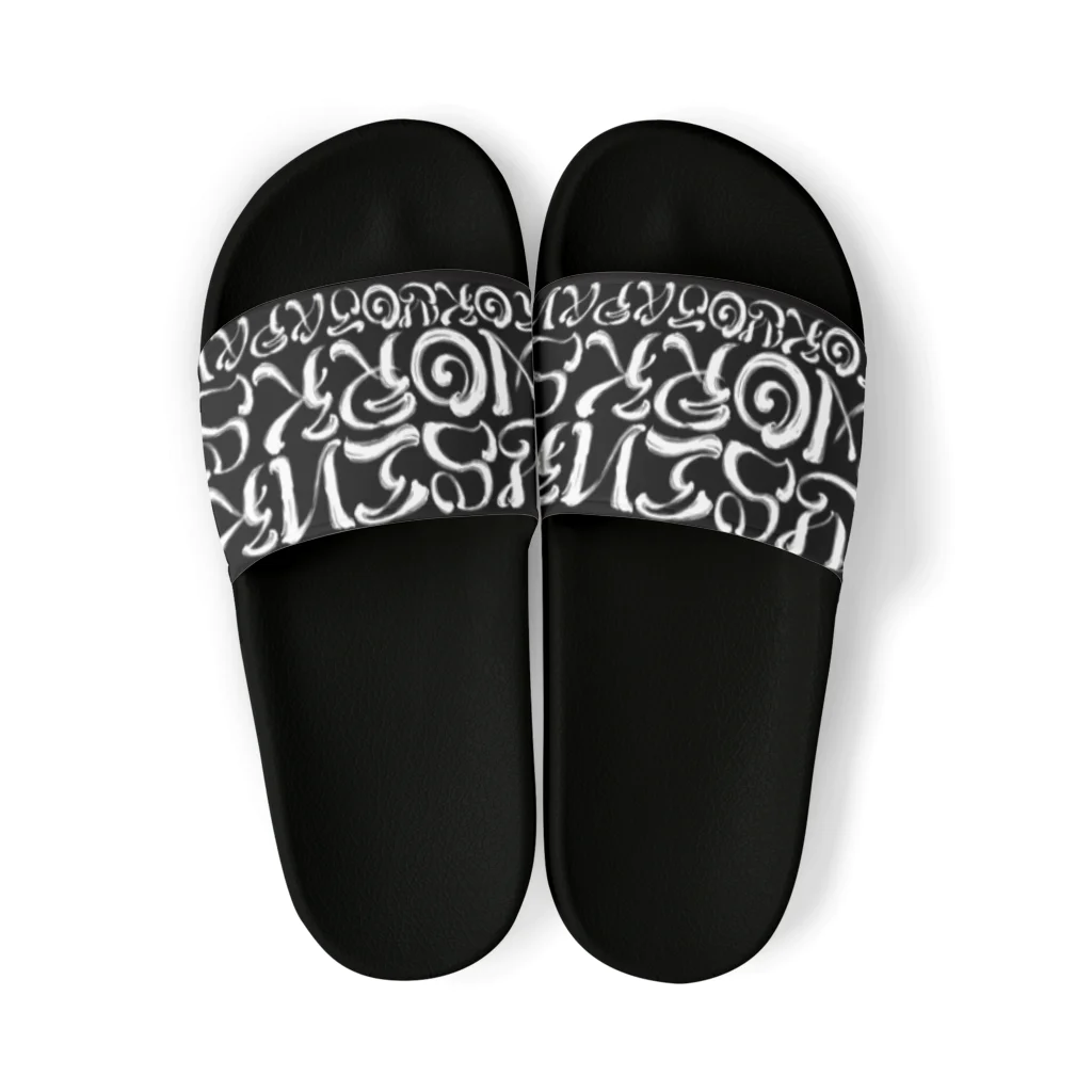 Y's Ink Works Official Shop at suzuriのY's Lettering Sandals