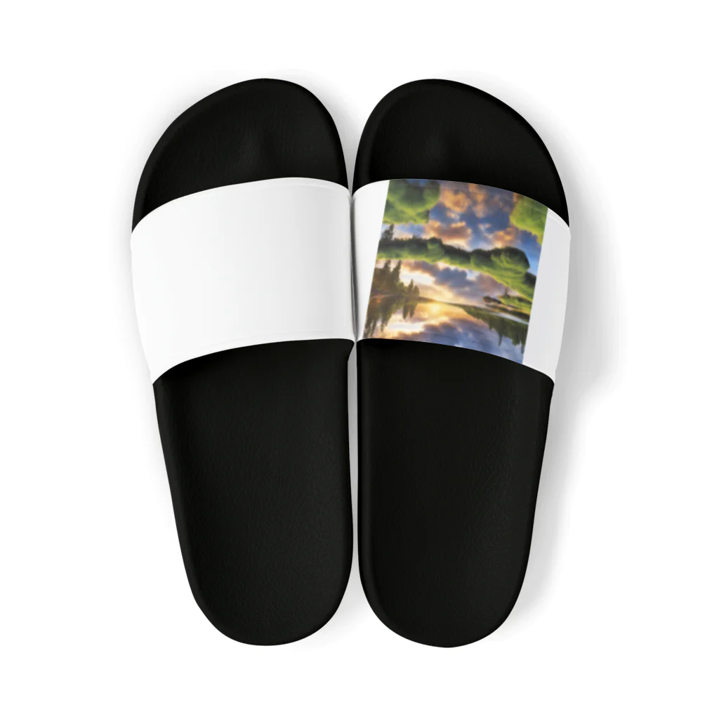 Pitooooの幻想的な自然のグッズ Sandals