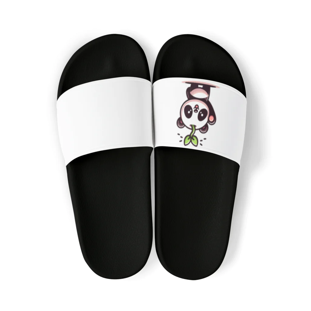 かいわれパンダの世界のかいわれパンダ（Baby） Sandals