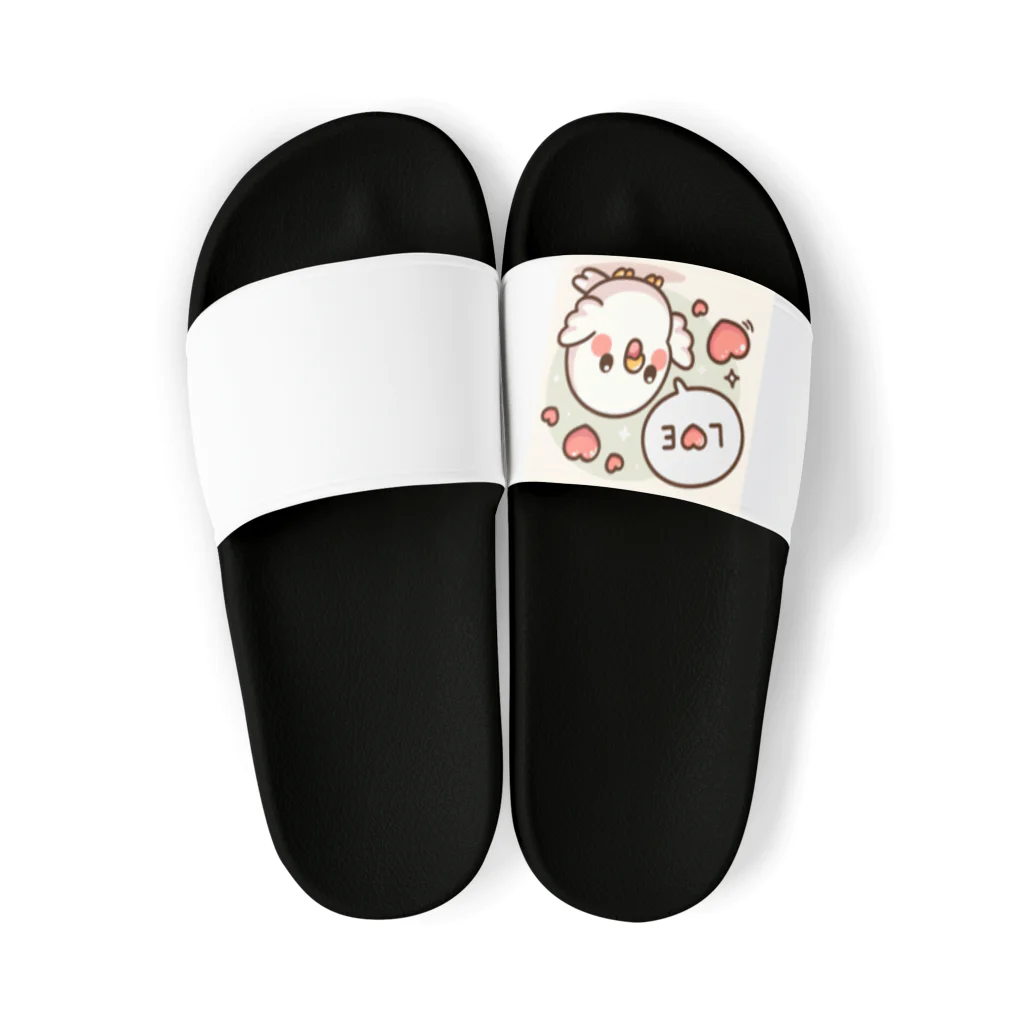 colorsの小鳥のラブちゃん Sandals