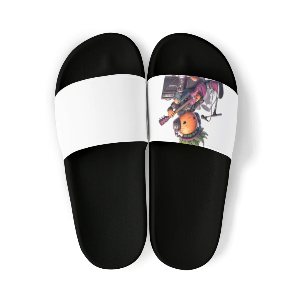 おふざけのロック人参 Sandals