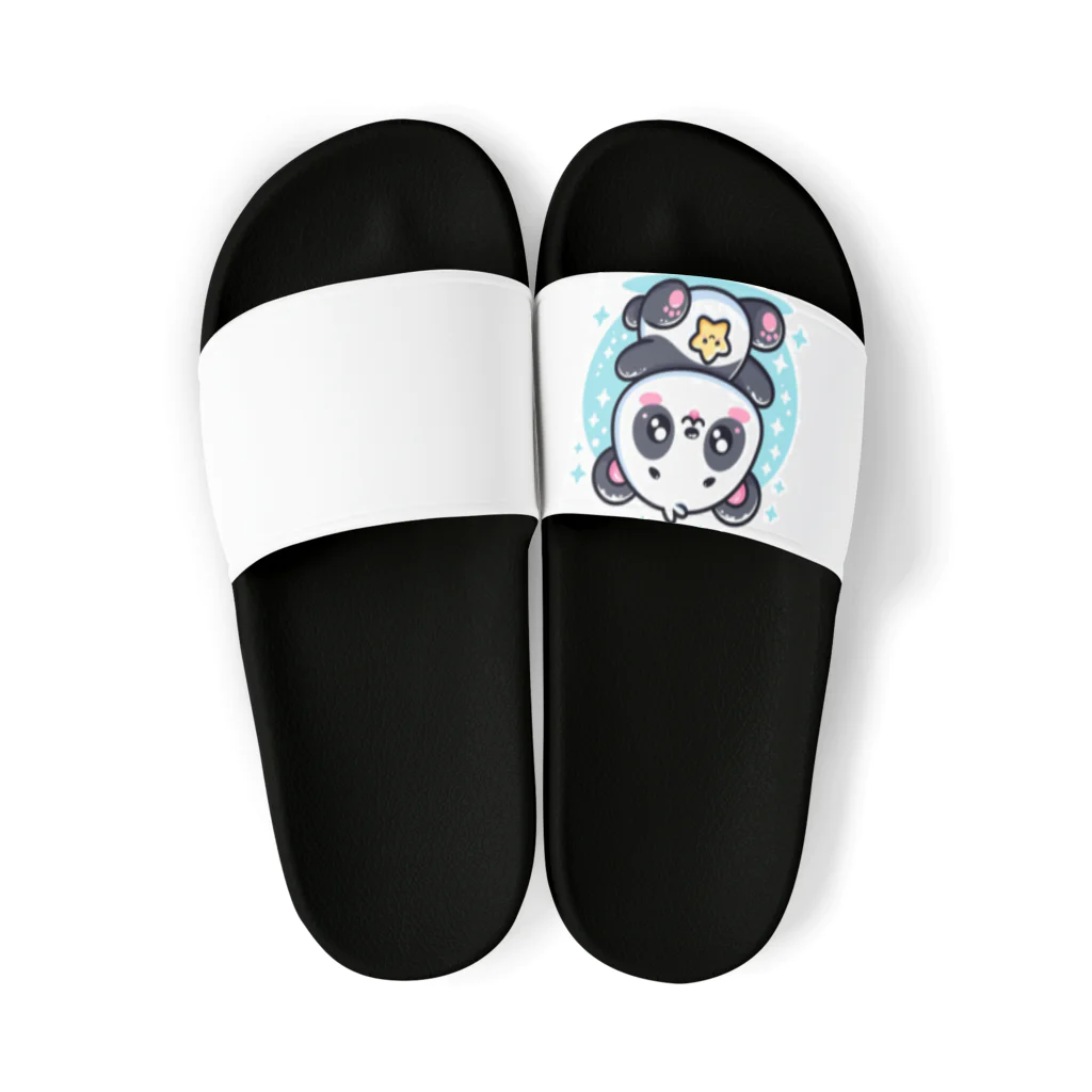 星パンダショップのきらきら星パンダ Sandals