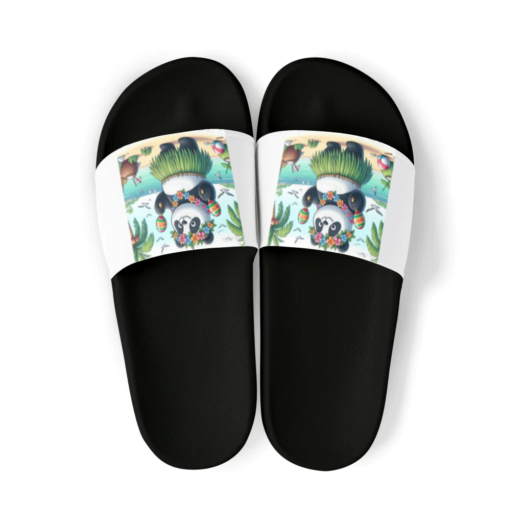 redpanda_pandaのパンダマラカス Sandals