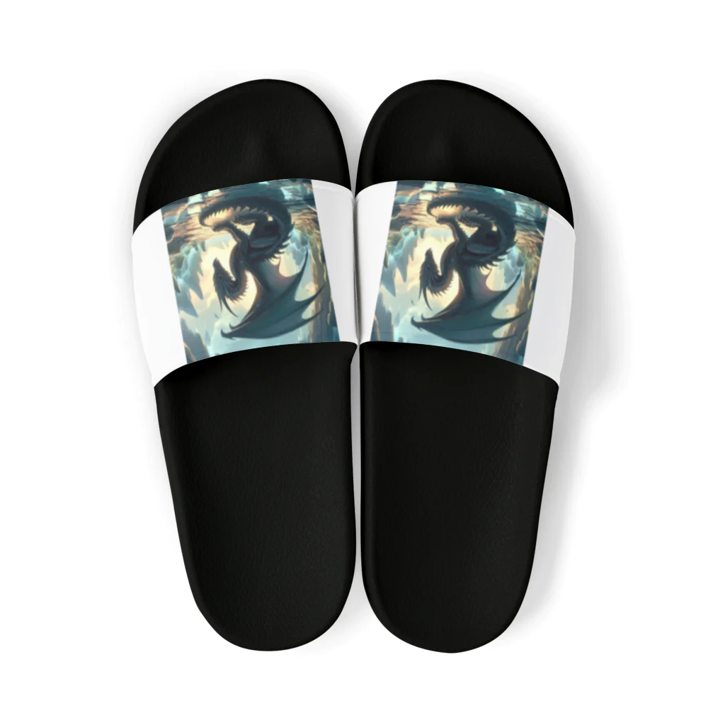 comati12の静かなる黒龍 Sandals