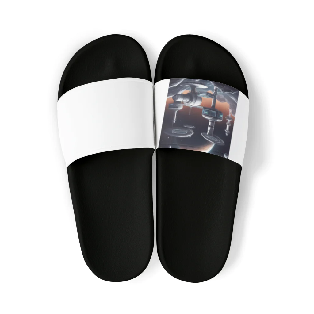 Banksy-sの1. Futura Space Station Sandals