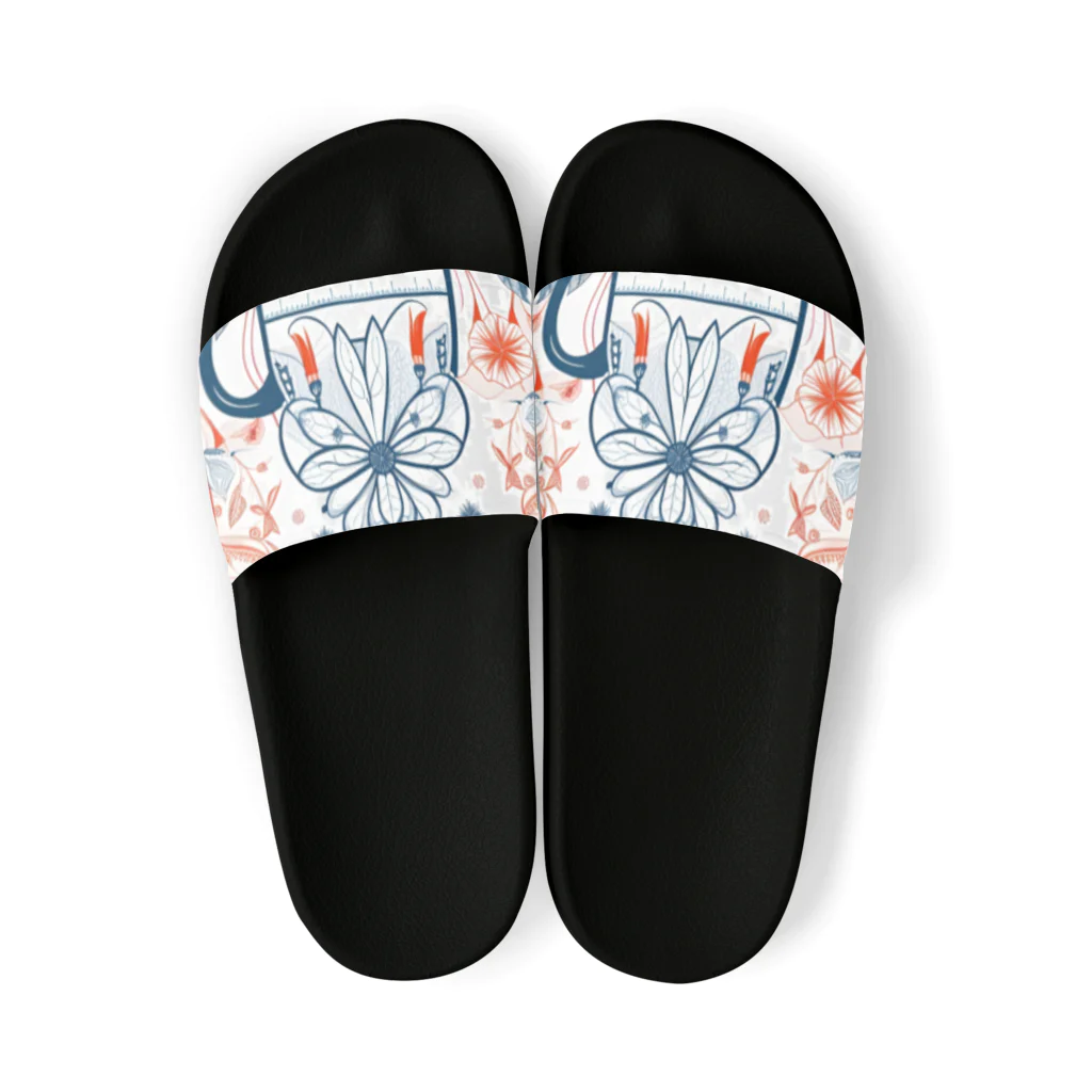 (っ◔◡◔)っ ♥ Le Petit Trésor ♥の花の詩カップ(The Flower Poetry Cup) Sandals