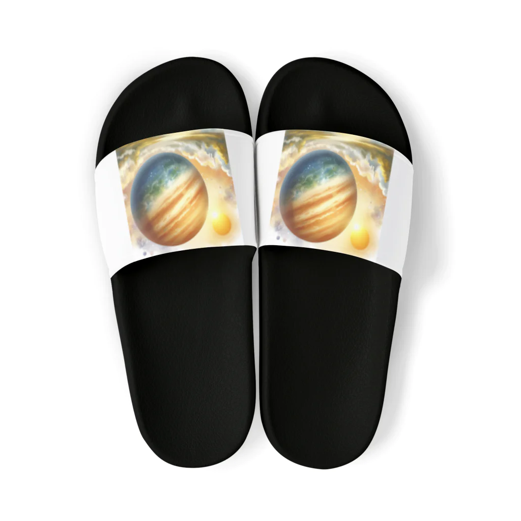 宇宙のグミやさん。のどこかの星 Sandals