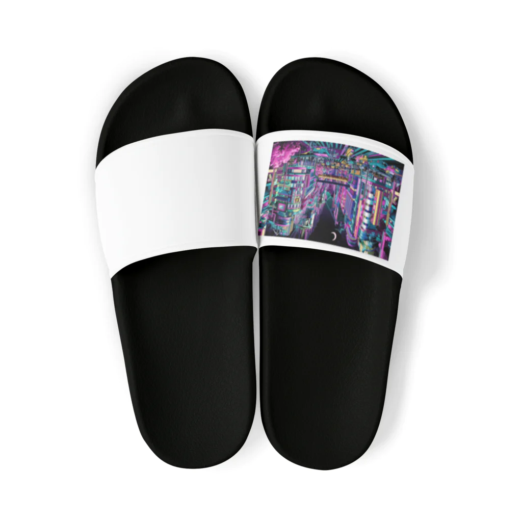 かてこの洋服販売所のNeon Tokyou Sandals