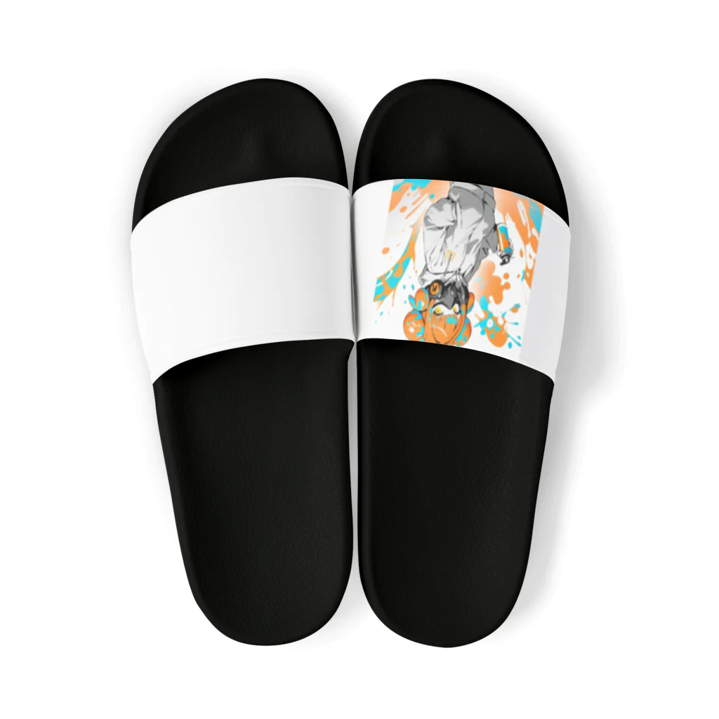 AI404のスプラッシュ Sandals