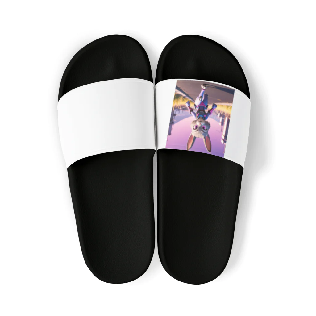 kaz_new9の未来のうさぎ戦士 Sandals