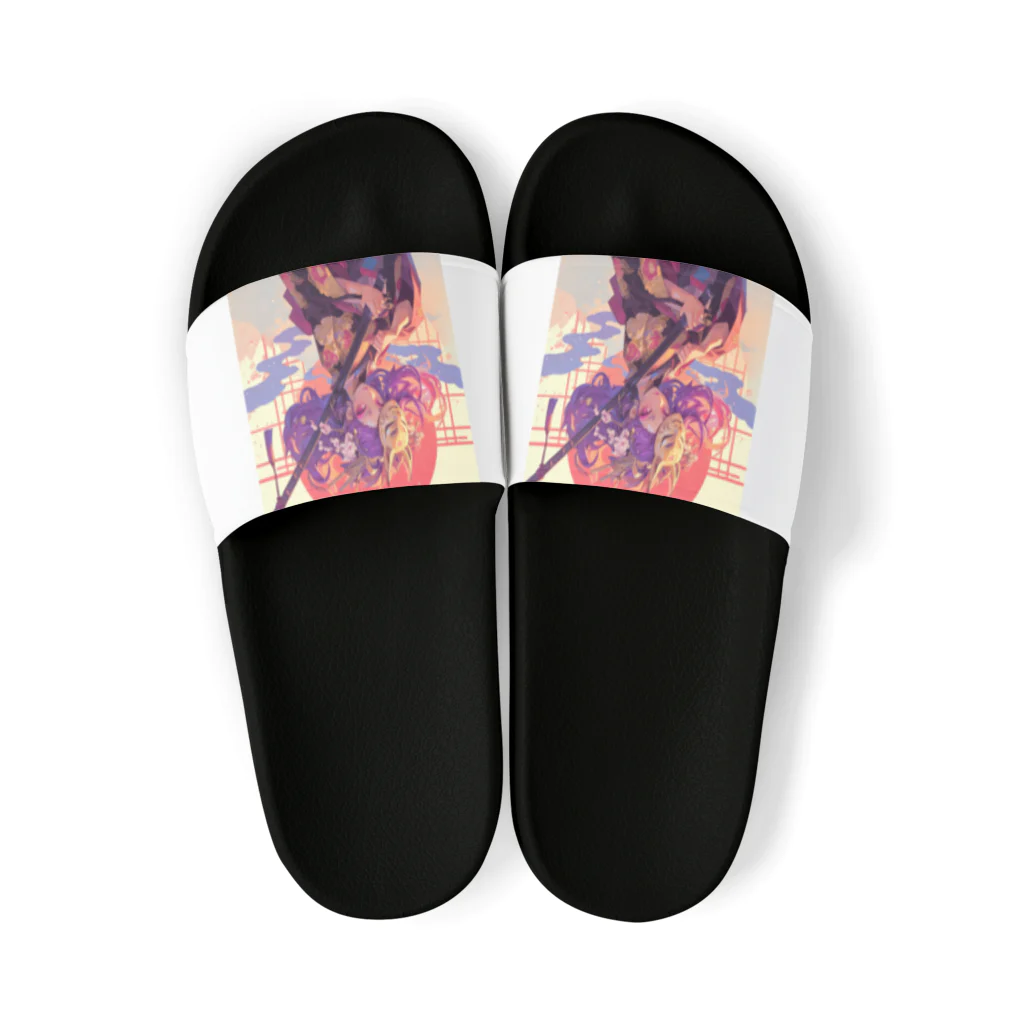 AQUAMETAVERSEの夕焼けに舞う、仮面の戦姫 Marsa 106 Sandals