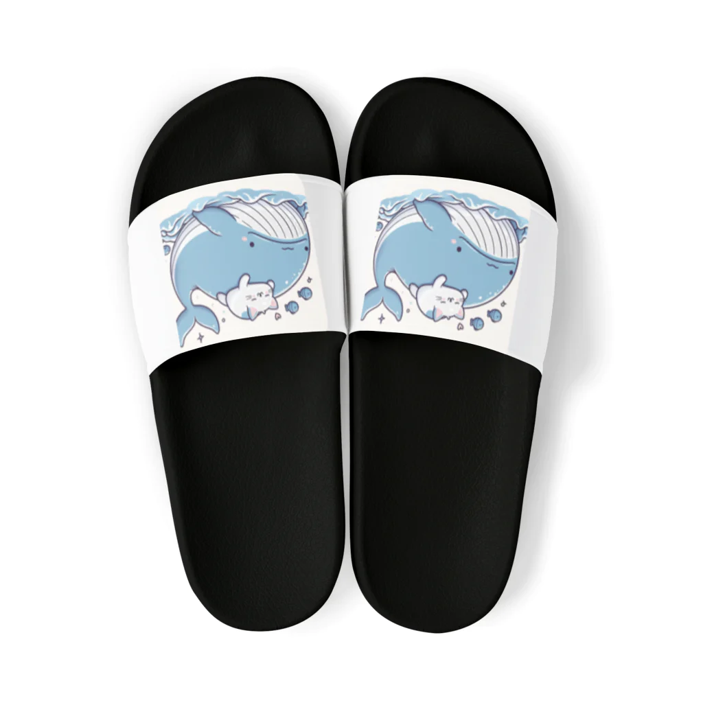 ニャーちゃんショップの眠りネコ Sandals