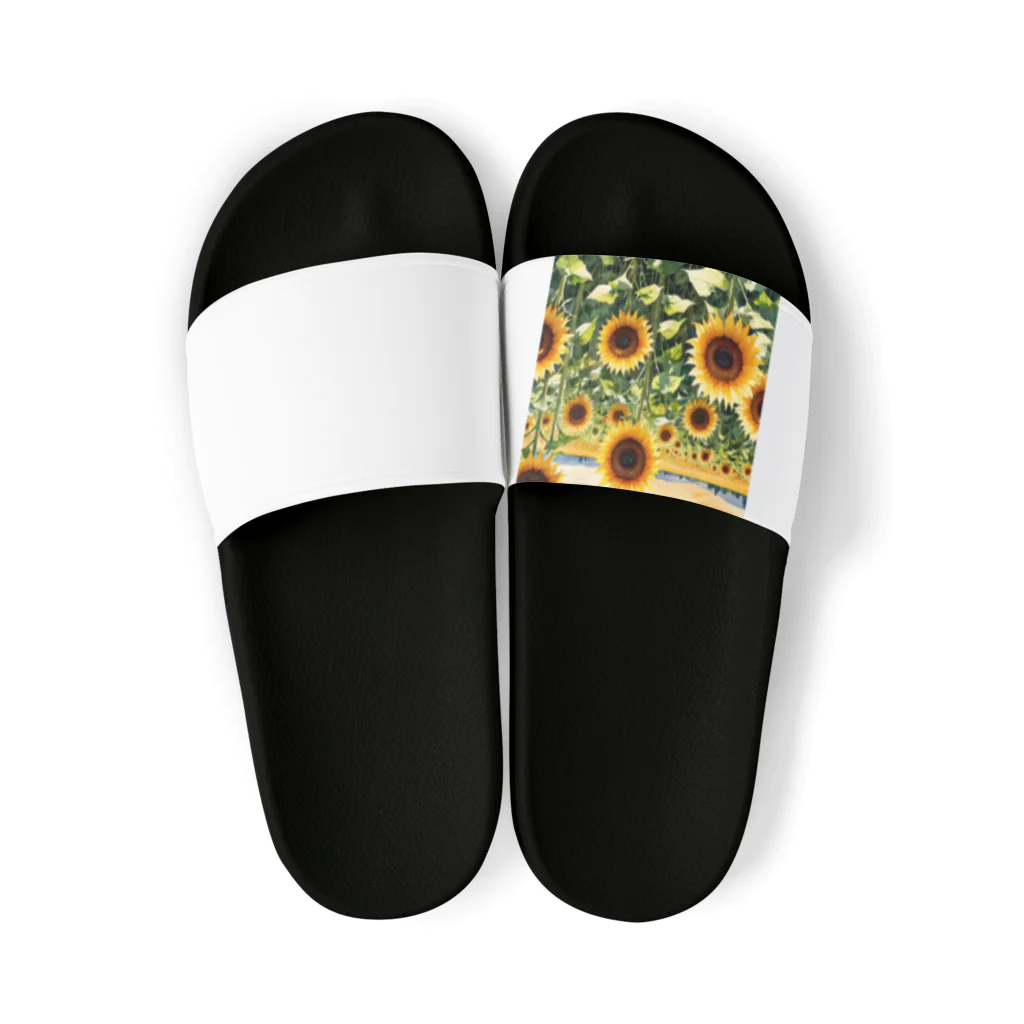 LOGOstylesの変わらぬ　ひまわり Sandals