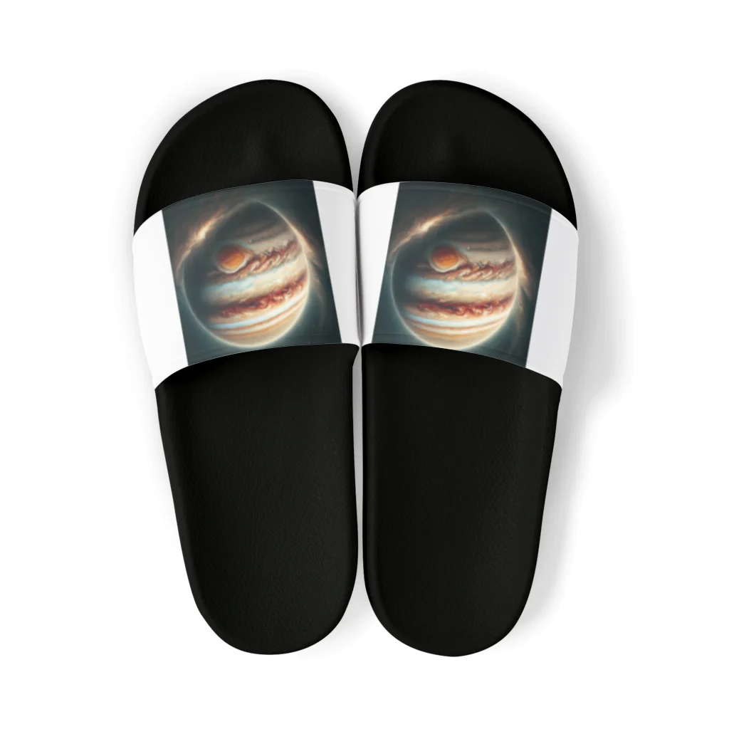 宇宙の神秘グッズ販売所のジュピター Sandals