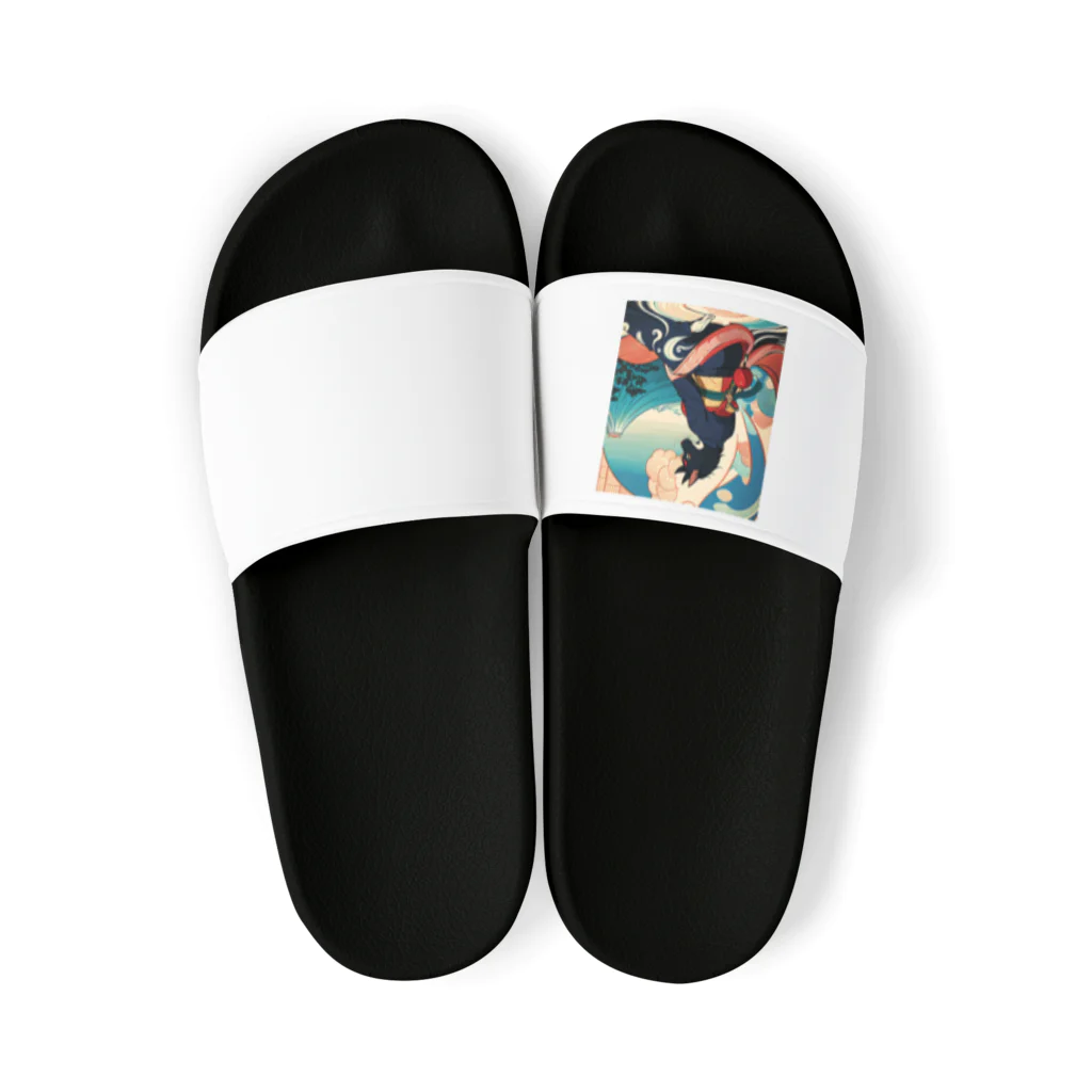 Tarionのうきよ犬4 Sandals