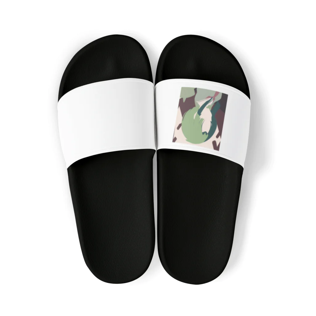 Riollaの緑の女の子 Sandals