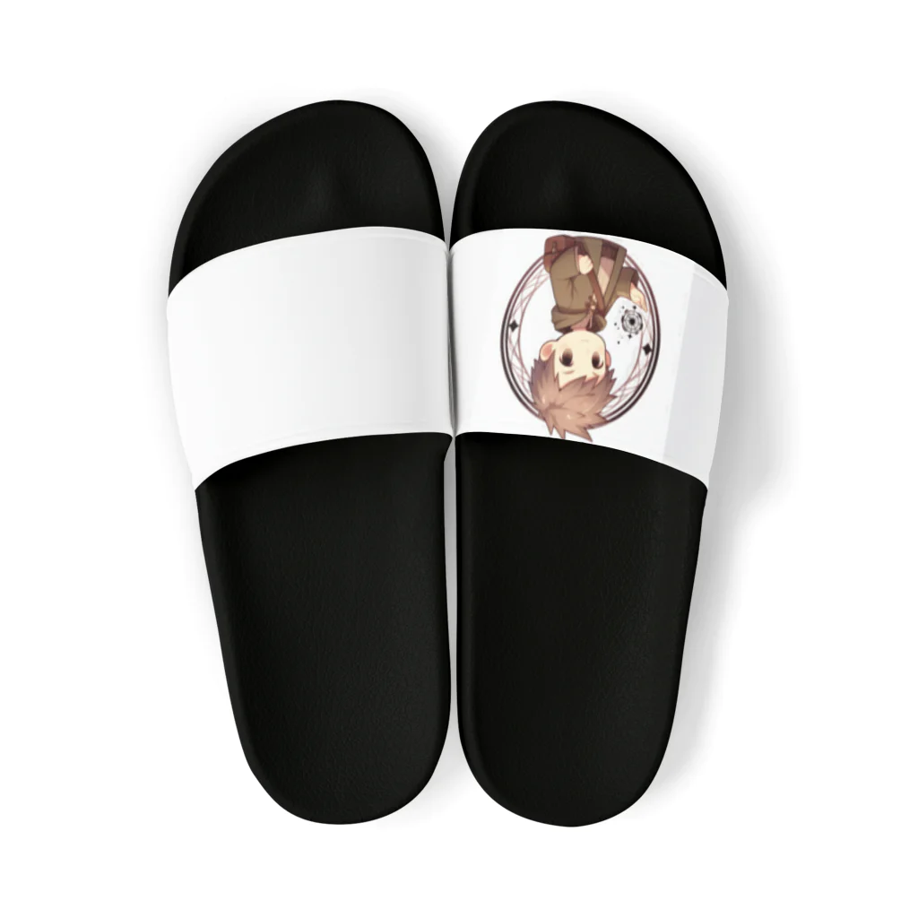 アミュペンの魔法の力を持つ少年 Sandals