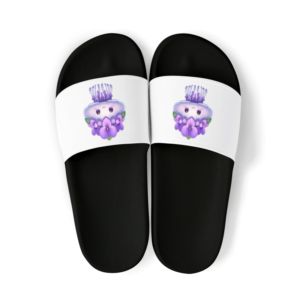 kimiyanの花くらげ　すみれちゃん2 Sandals