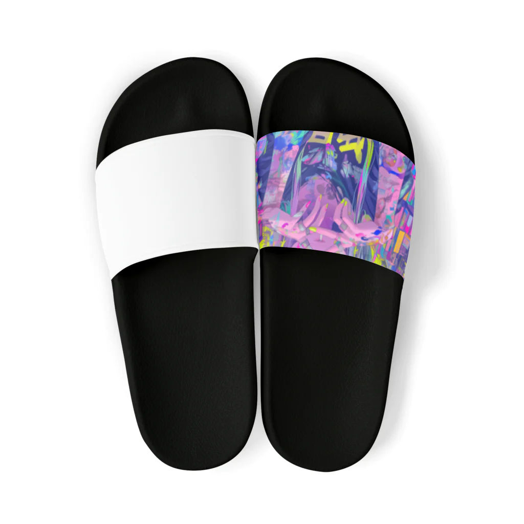 ArtZusiのギークな子 Sandals