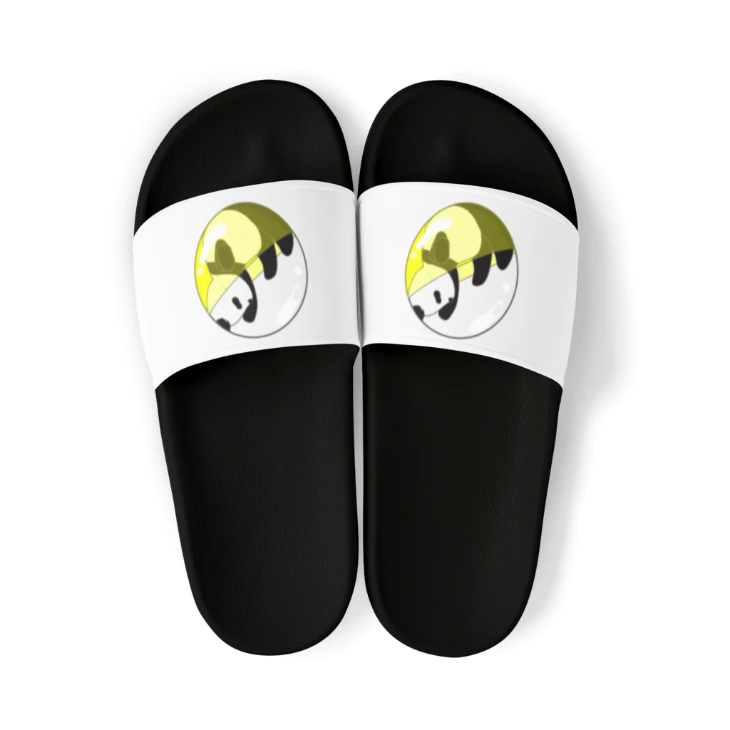 🐼なご🐼のカプセルinパンダ Sandals