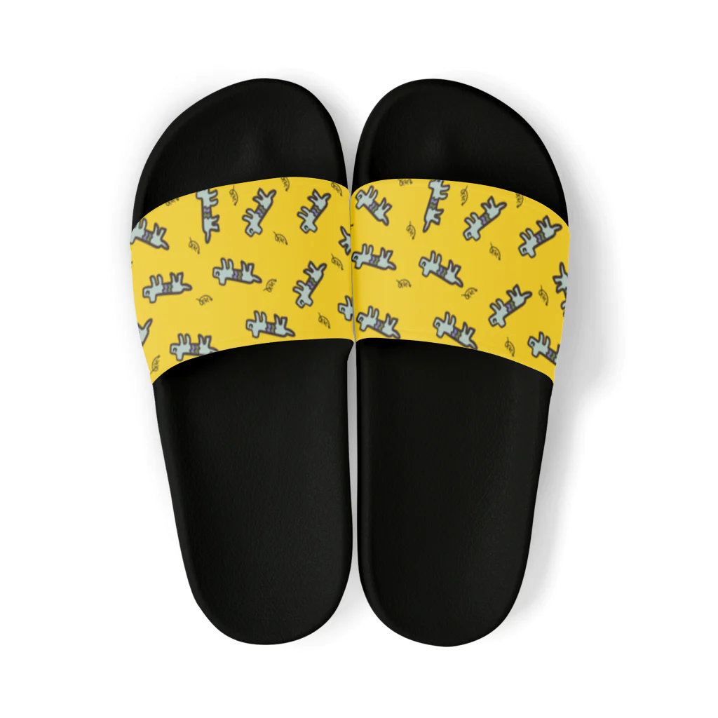 e↑LOGICのDOG サンダルYELLOW Sandals