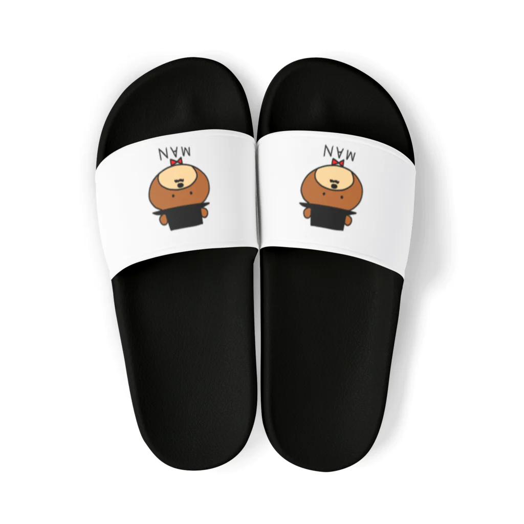 ゆるくまさんSHOPの紳士くま Sandals