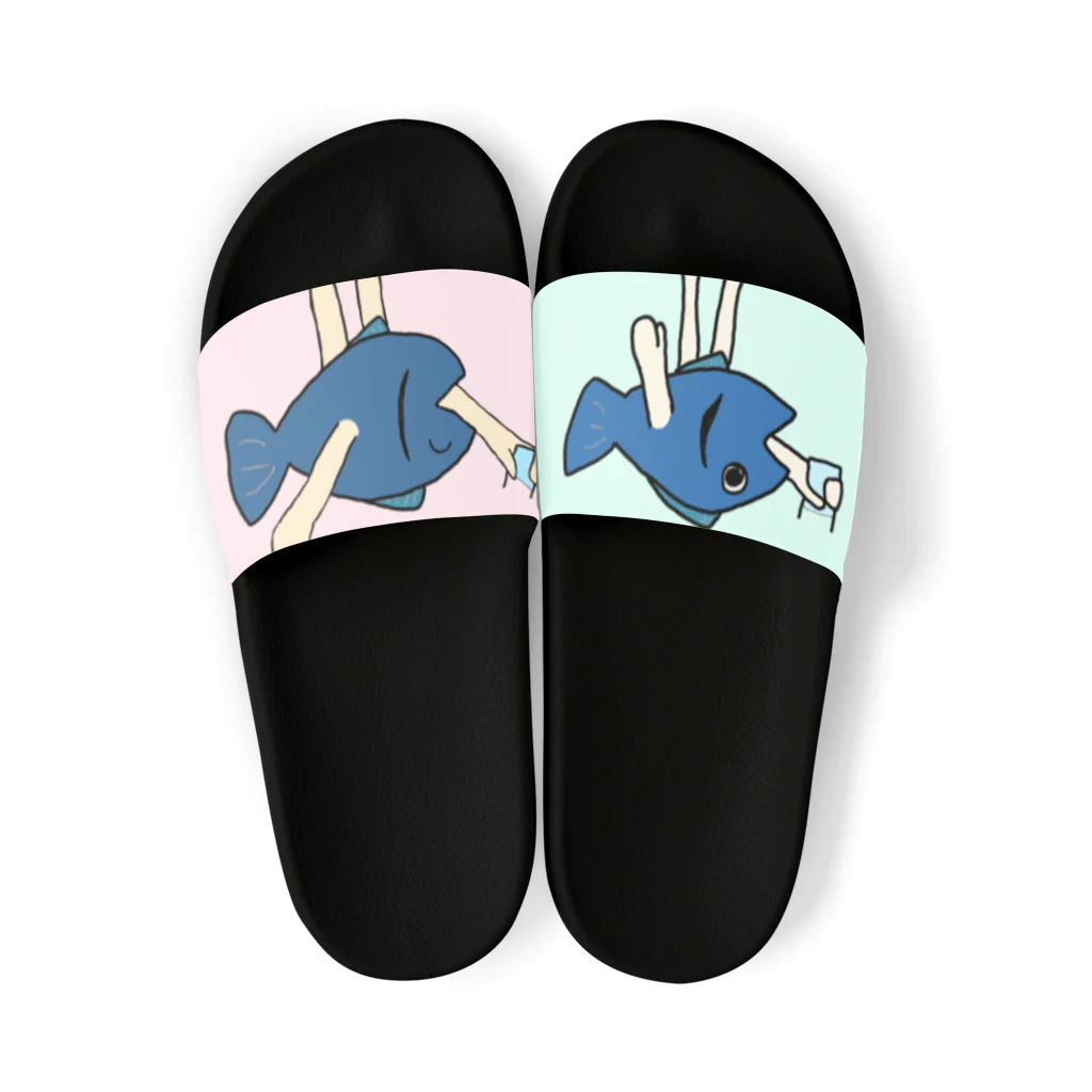 PocchanPiの水を得た魚たち Sandals